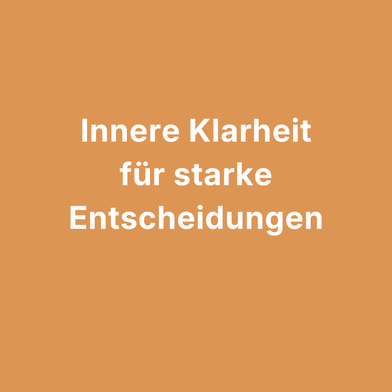 Entscheidungskompetenzen 