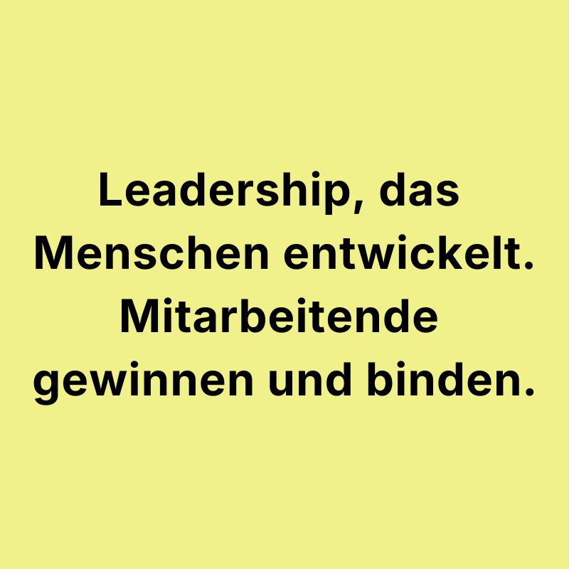 Personalentwicklung mit Herz und Hirn