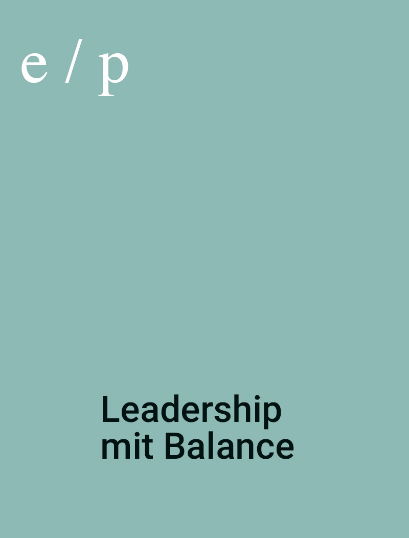 Leadership mit Balance - Cover