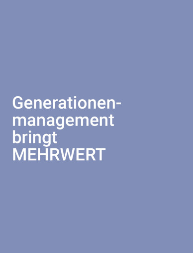 Cover Generationenmanagement