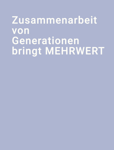 Kurzseminar "Zusammenarbeit der Generationen"